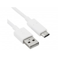 Tuttonica Fast Charging Data Sync Cable – Type-C, White, 1 meter - TUTTO -C303+C